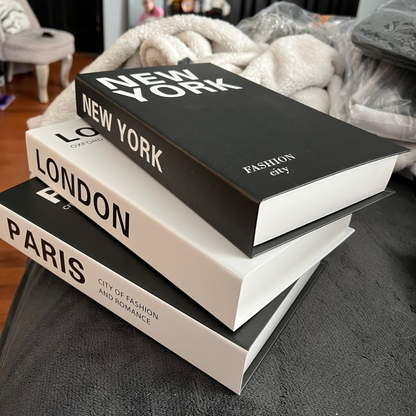 Designer Decoratieve Boeken (Set van 3 Boeken)