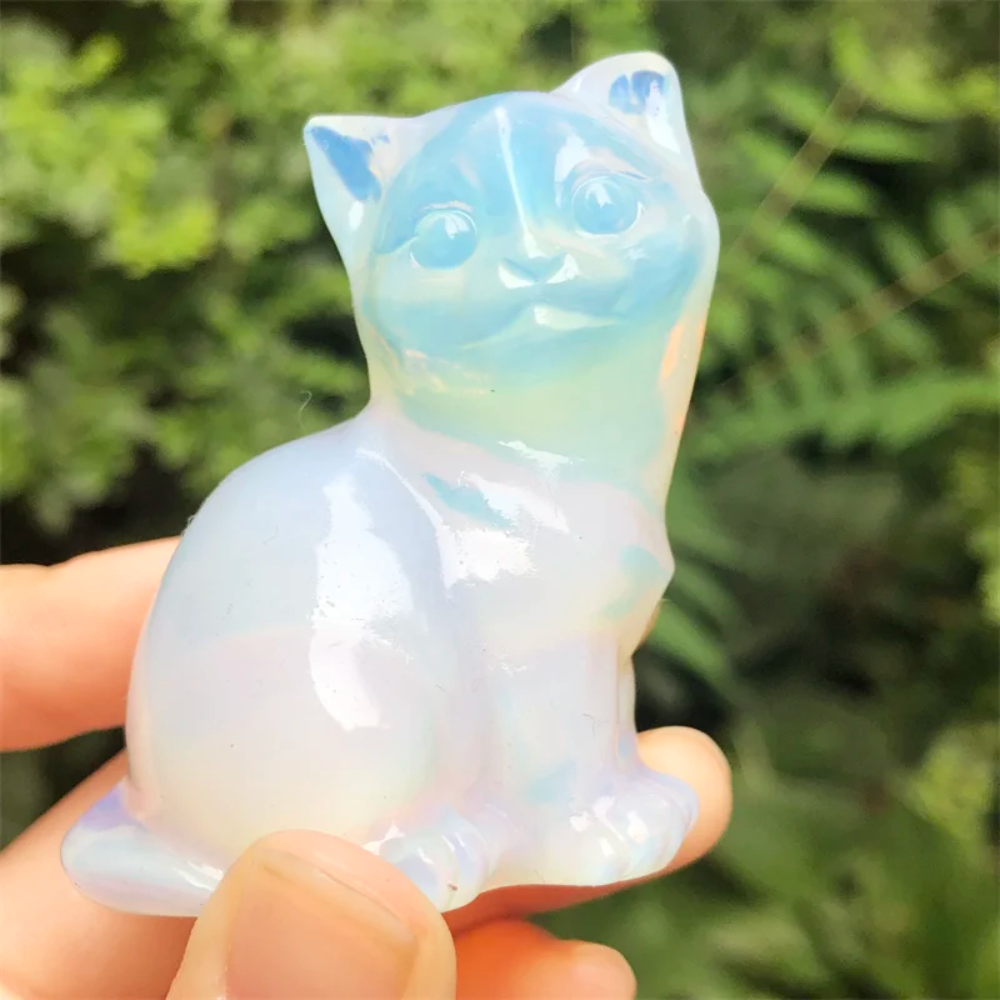 Kristallen Kitten Beeldje