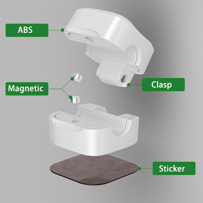 Magnetische Snoerorganizer (6 Stuks Set)