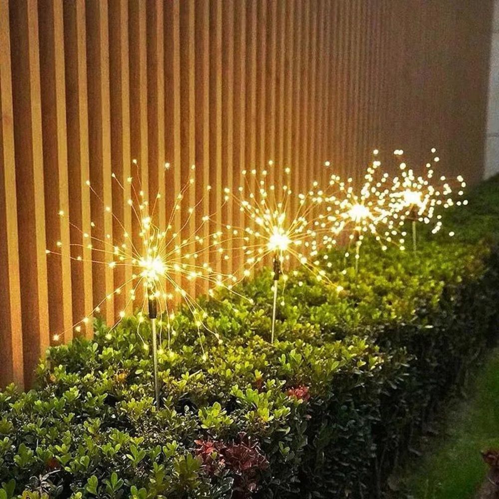 Waterdichte Solar Vuurwerklamp
