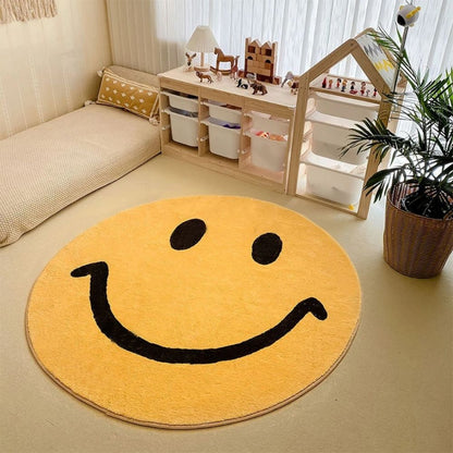 Smiley Gezicht Vloerkleed