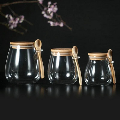 Houten Bamboe Pot