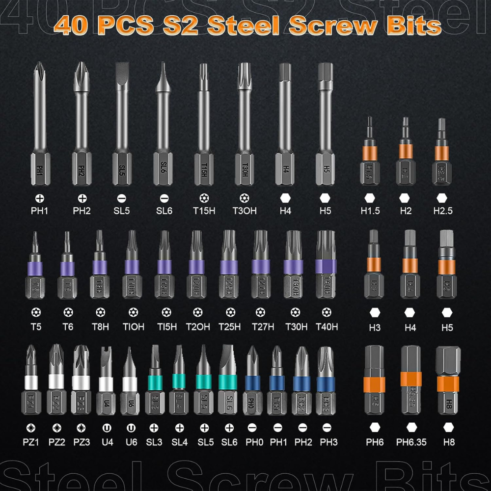 FixFlux™ | 42-in-1 Magnetische Schroevendraaierset
