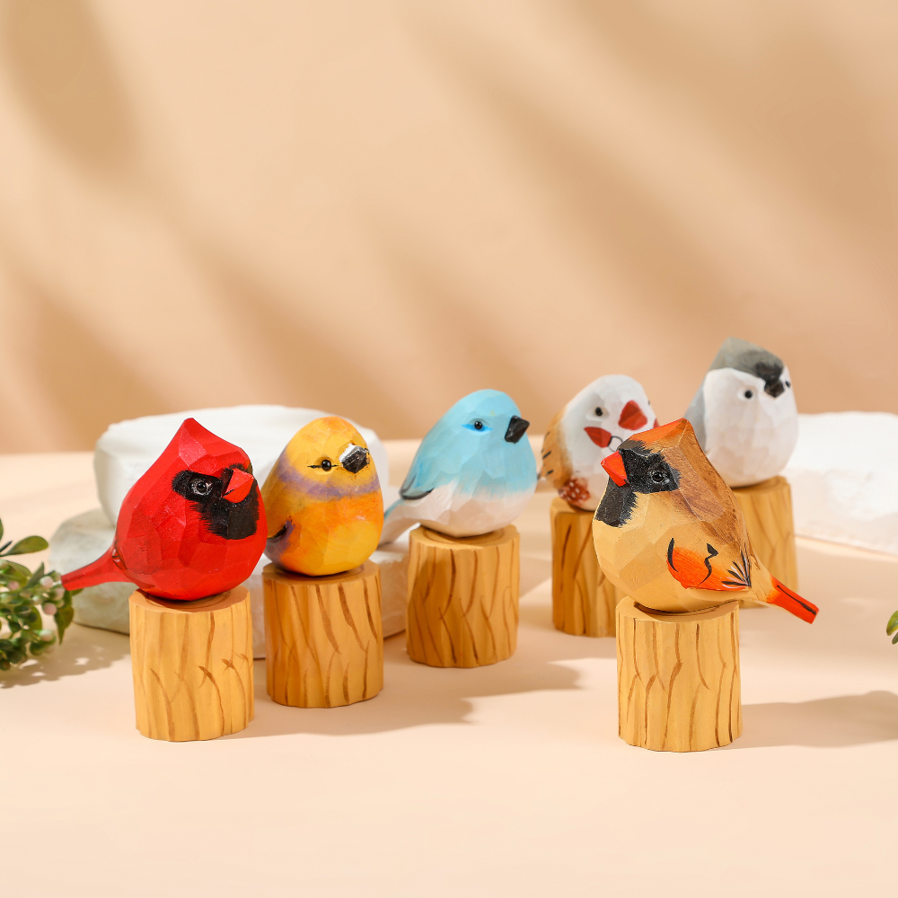 Miniatuur Vogelfiguurtjes