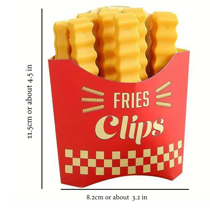 Franse frietjes sluitclip (12 stuks)
