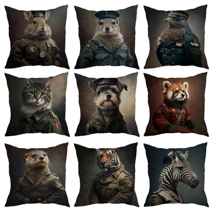 Kussenhoes Militaire Dieren