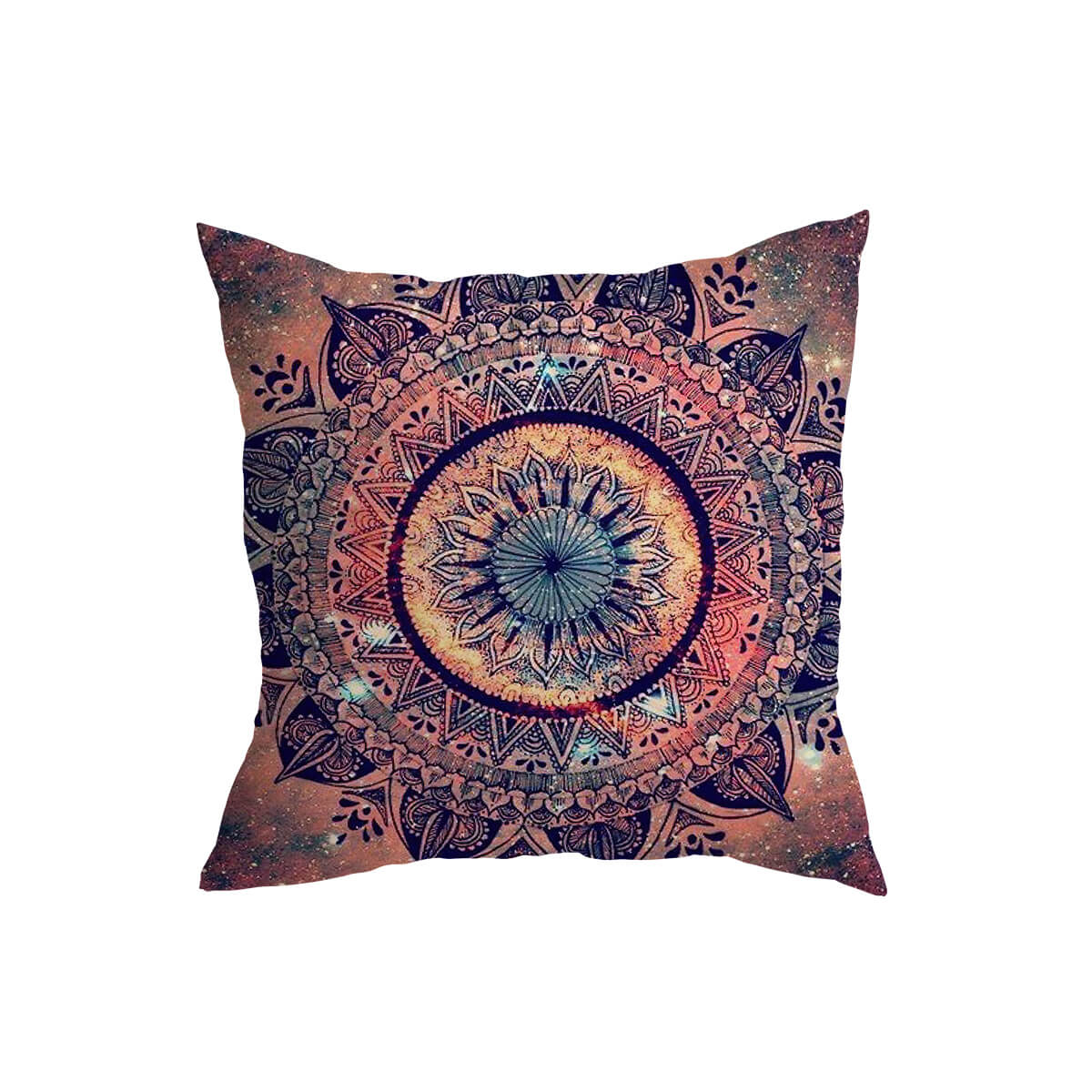Bohemian kussenhoezen met geometrisch patroon
