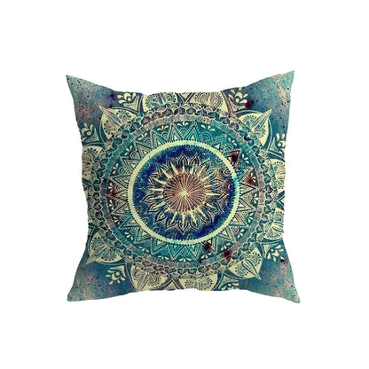 Bohemian kussenhoezen met geometrisch patroon