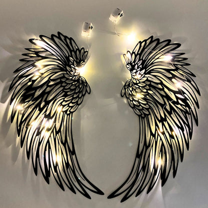 Vleugels van Engel Wanddecoratie (met LED-verlichting)