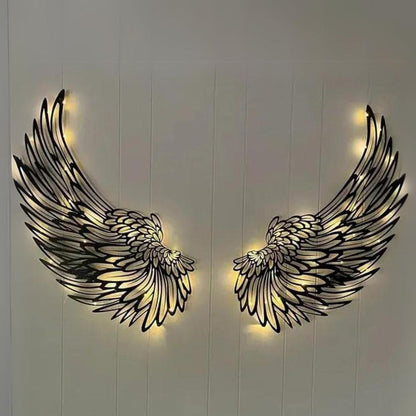 Vleugels van Engel Wanddecoratie (met LED-verlichting)