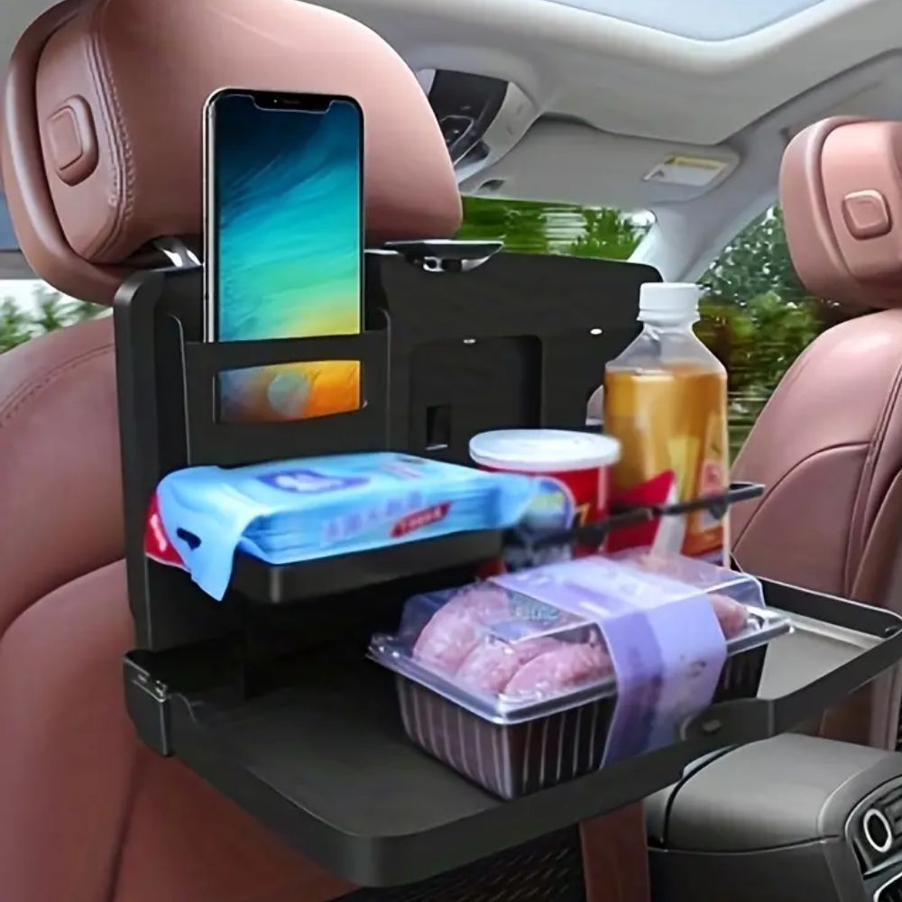 Tafel voor op de achterbank van de auto