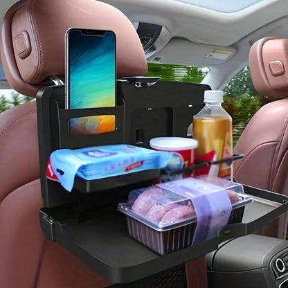 Tafel voor op de achterbank van de auto