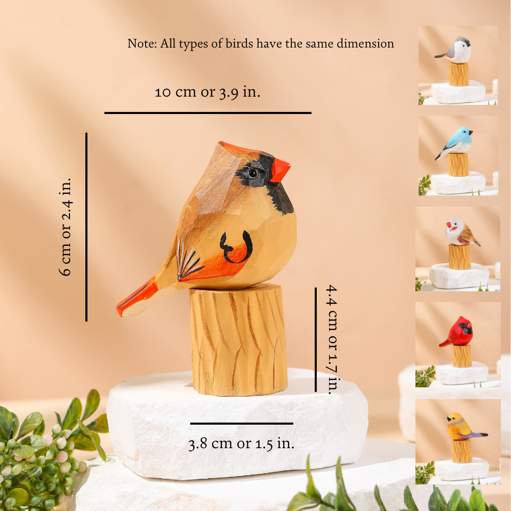 Miniatuur Vogelfiguurtjes