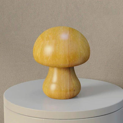 Houten Paddestoellamp