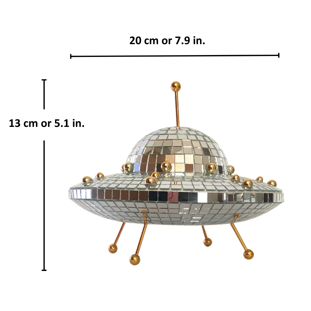 Discobal UFO Decoratie