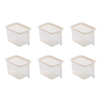 Voorraadbak voor in de voorraadkast (set van 6)