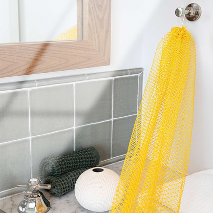 GlowWeave™ | Afrikaans exfoliërend net