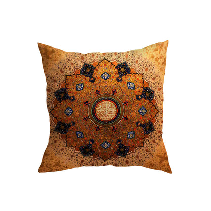 Bohemian kussenhoezen met geometrisch patroon