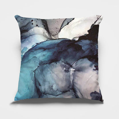 Abstracte Blauwe Kussenhoezen