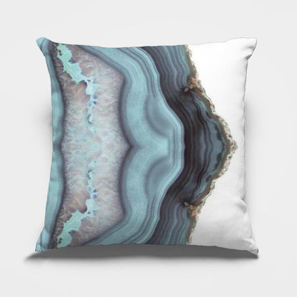 Abstracte Blauwe Kussenhoezen