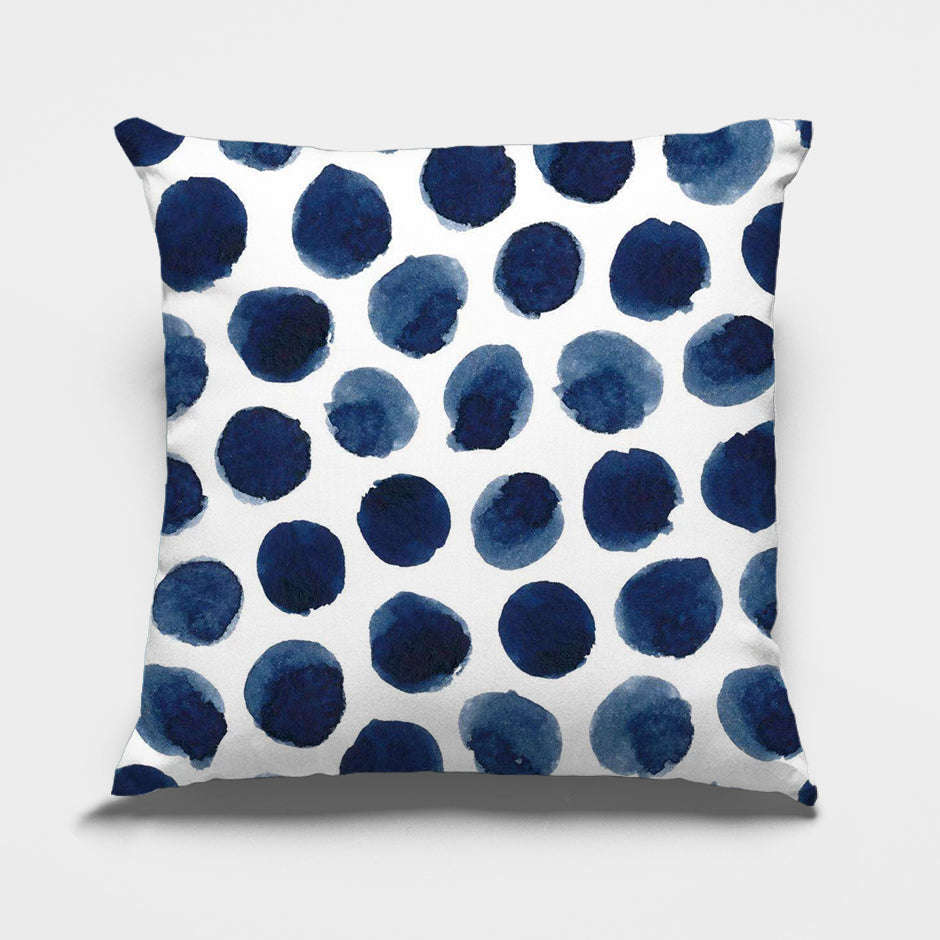 Abstracte Blauwe Kussenhoezen