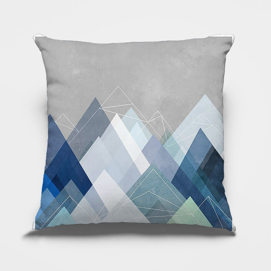 Abstracte Blauwe Kussenhoezen