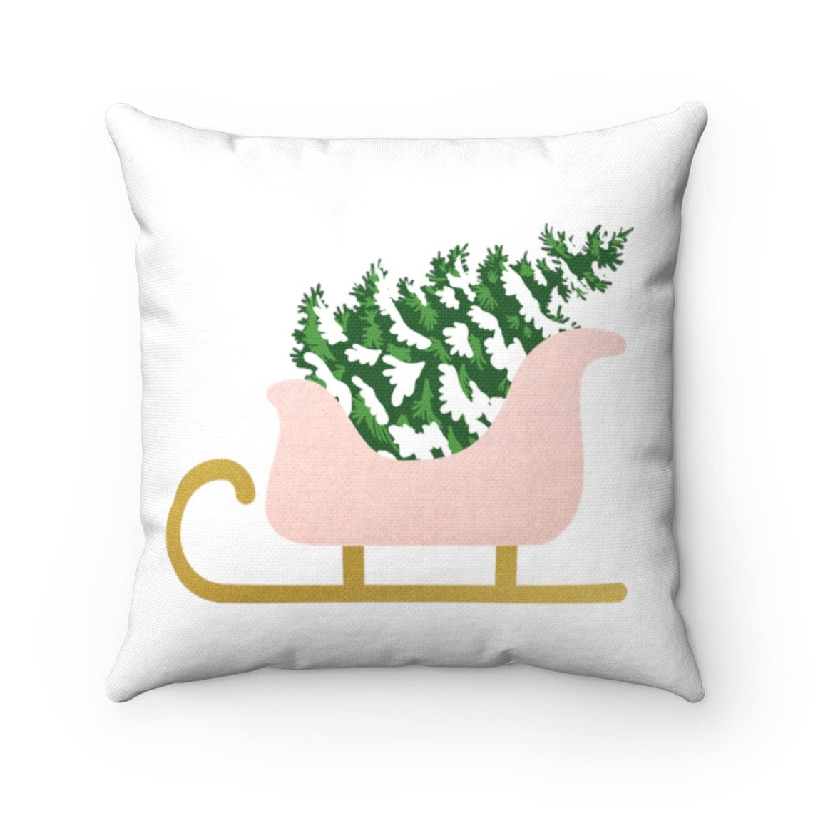 Roze Kerstkussenhoezen