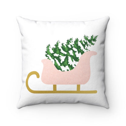 Roze Kerstkussenhoezen