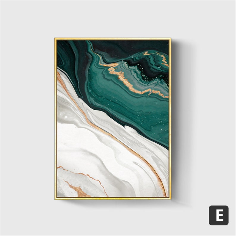 Groene Weelde Canvas Schilderij (6 stuks)
