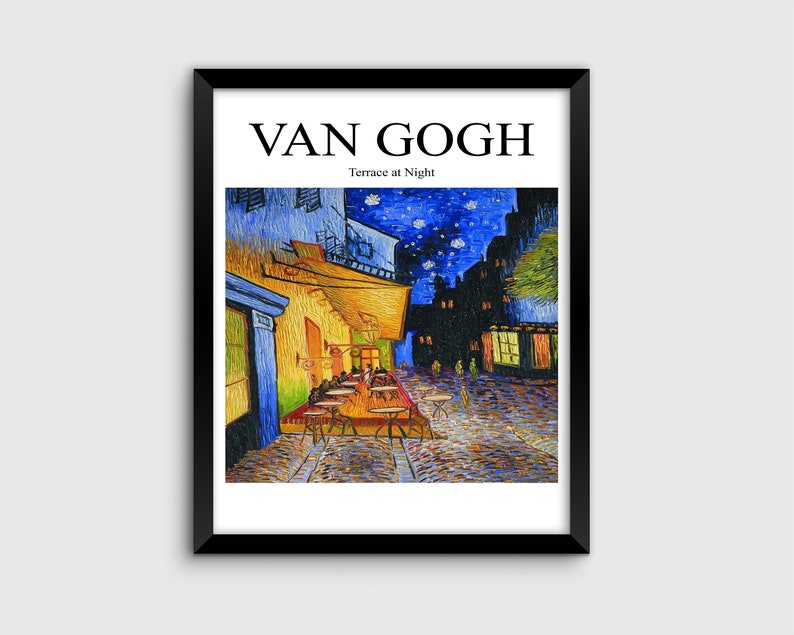 Van Gogh Schilderij op Canvas (9-delig)
