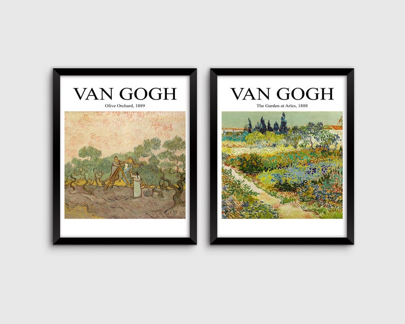 Van Gogh Schilderij op Canvas (9-delig)
