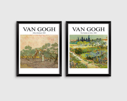 Van Gogh Schilderij op Canvas (9-delig)