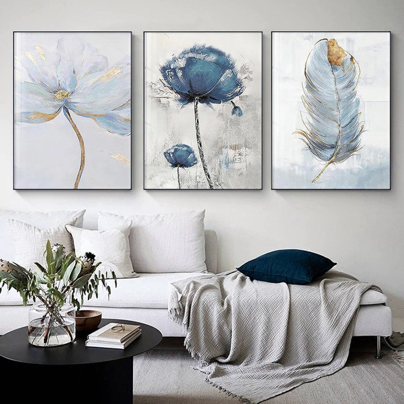 Ornithofilie Canvas Schilderij (5 stuks)