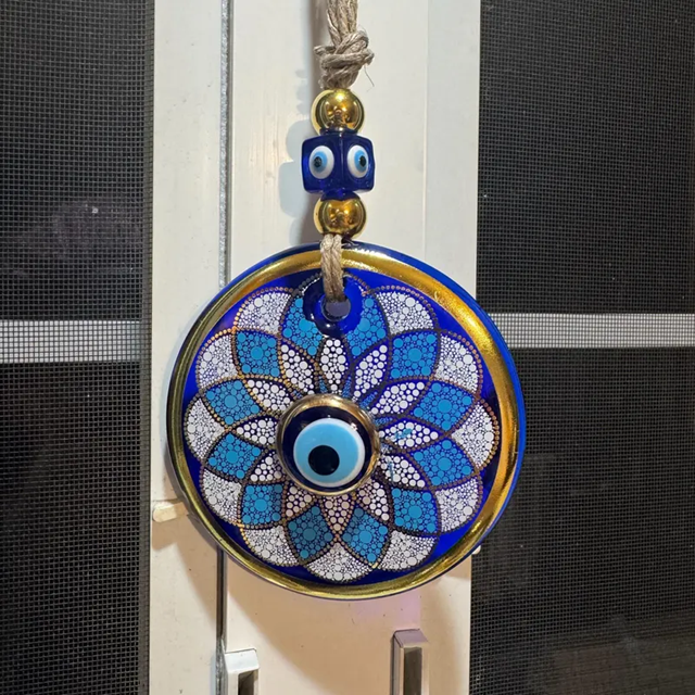 Kwastje met boze oog