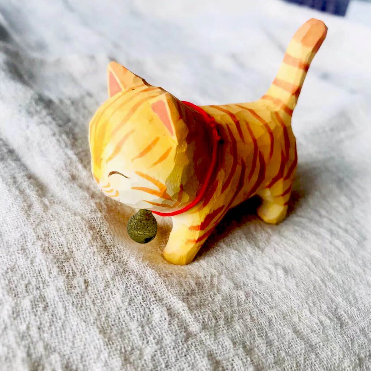 Handgesneden Kattenbeeldjes